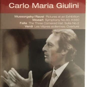 CARLO MARIA GIULINI - MUSSORGSKY, RAVEL, MOZART, FALLA, VERDI: PICTIURES AT AN EXHIBITION... - 