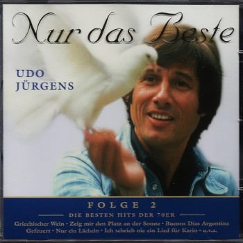 UDO JURGENS - NUR DAS BESTE FOLGE 2 (DIE BESTEN HITS DER 70ER) - 