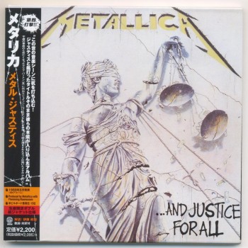 METALLICA - ...AND JUSTICE FOR ALL (cardboard sleeve) - Меломания