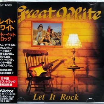 GREAT WHITE - LET IT ROCK - 