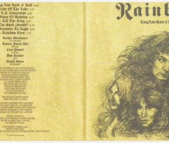 RAINBOW - LONG LIVE ROCK 'N' ROLL - 