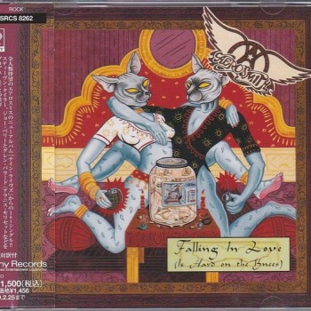 AEROSMITH - FALLING IN LOVE (IS HARD ON THE KNEES) (single) (4 tracks) - 