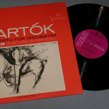 BELA BARTOK - CONCERTO FOR ORCHESTRA - FRITZ REINER - 