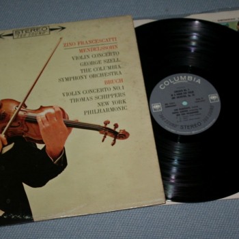 MENDELSSOHN/ BRUCH - VIOLIN CONCERTO - ZINO FRANCESCATTI - 