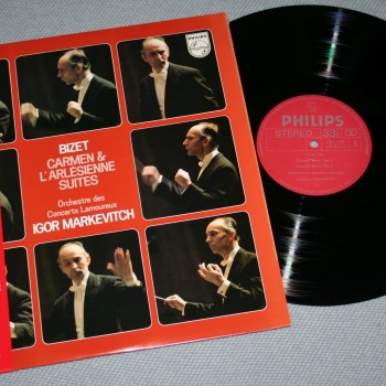 BIZET - CARMEN &  L'ARLESIENNE SUITES- IGOR MARKEVITCH - 