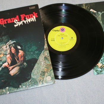 GRAND FUNK RAILROAD - SURVIVAL (j) (+ postcards) - ���������