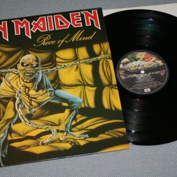 IRON MAIDEN - PIECE OF MIND  (j) (poster) (limited edition) - 