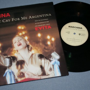 MADONNA - DON'T CRY FOR ME ARGENTINA (single) - 
