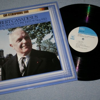 BEETHOVEN - PIANO CONCERTOS Nos. 4 & 1 - ROBERT CASADESUS - 