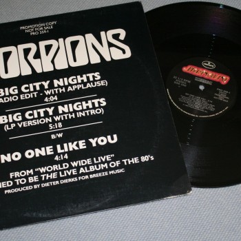 SCORPIONS - BIG CITY NIGHTS (single) - ���������