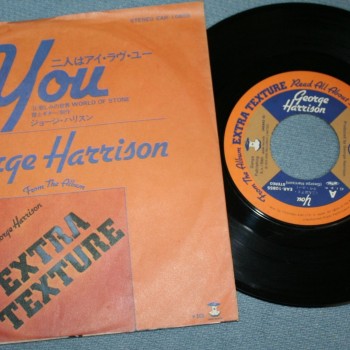GEORGE HARRISON - YOU/ WORLD OF STONE (7") - ���������