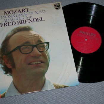MOZART - PIANO SONATAS K.331, K.333 / ADAGIO K.540 - ALFRED BRENDEL - ���������
