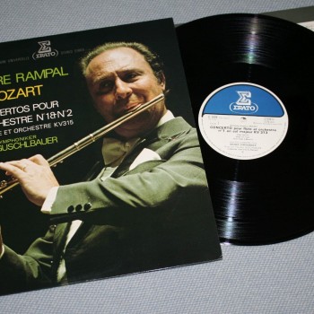 MOZART - DEUX CONCERTOS POUR FLUTE ET ORCHESTRE - JEAN-PIERRE RAMPAL - 