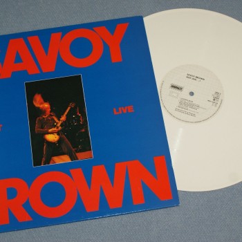 SAVOY BROWN - JUST LIVE (colour white) - 