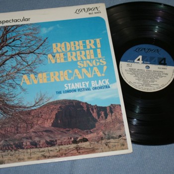 STANLEY BLACK & LONDON FESTIVAL ORCHESTRA/ ROBERT MERRILL - ROBERT MERRILL SINGS AMERICANA! - ���������