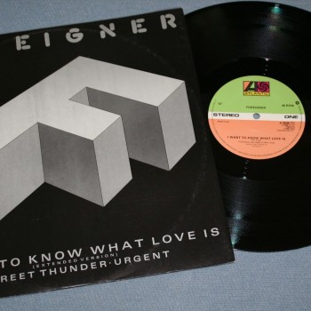 FOREIGNER - I WANT TO KNOW WHAT LOVE IS (single) - ���������