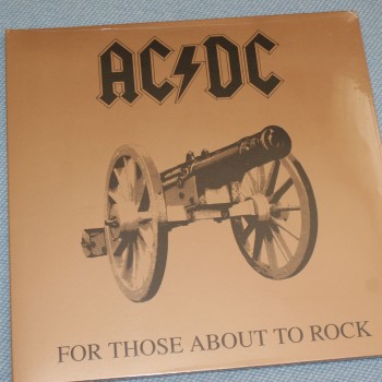 AC/DC - FOR THOSE ABOUT TO ROCK - 