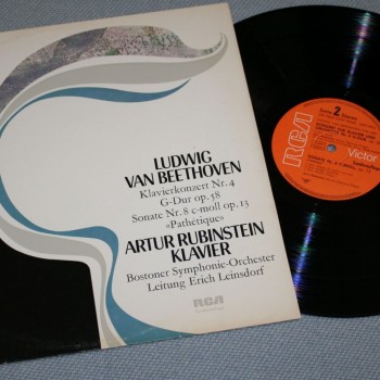 BEETHOVEN - KLAVIERKONZERT Nr. 4/ SONATE # 8- ARTUR RUBINSTEIN - ���������
