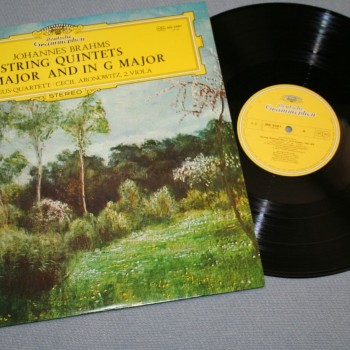 BRAHMS - STRING QUINTETS IN F MAJOR AND G MAJOR - AMADEUS- QUARTETT - 