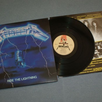 METALLICA - RIDE THE LIGHTNING (uk) - Меломания
