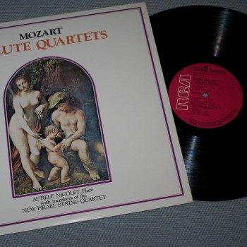 MOZART - FLUTE QUARTETS - AURELE NICOLET - ���������
