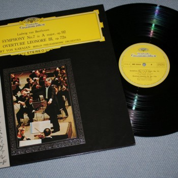 BEETHOVEN - SYMFONY Nr.7/ OVERTURE LEONORE III - HERBERT VON KARAJAN - 