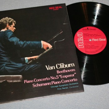 VAN CLIBURN - BEETHOVEN/ SCHUMANN - PIANO CONCERTO - 