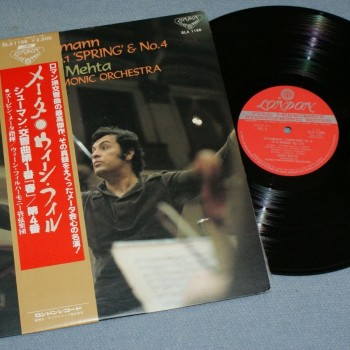 SCHUMANN - SYMPHONIES Nr.1 & 4 - ZUBIN MEHTA - 