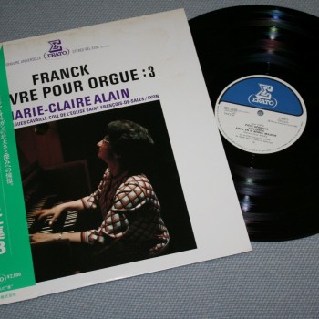 CESAR FRANCK - L'OEUVRE POUR ORGUE: 3 - MARIE-CLAIRE ALAIN - ���������