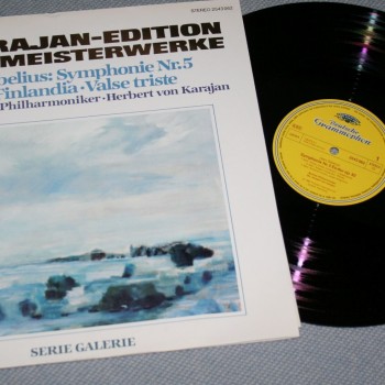 SIBELIUS - SYMPHONY � 5/ FINLANDIA/ VALSE TRISTE - HERBERT VON KARAJAN - ���������