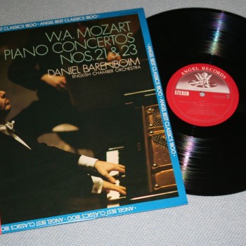 MOZART - PIANO CONCERTOS no 21 & 23 -  DANIEL BARENBOIM - ���������