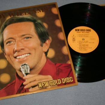 ANDY WILLIAMS - NEW GOLD DISC - 