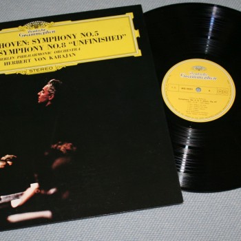 BEETHOVEN - SYMPHONIES Nos.5 & 8 - HERBERT VON KARAJAN (j) - ���������