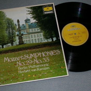 MOZART - SYMPHONIES Nos. 29 & 33 - HERBERT VON KARAJAN - ���������