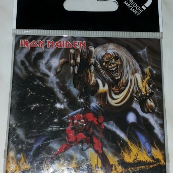  - IRON MAIDEN NUMBER OF THE BEST MAGNET - 