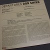 DON SHINN - DEPARTURES - 