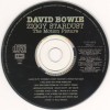 DAVID BOWIE - ZIGGY STARDUST: THE MOTION PICTURE SOUNDTRACK - 