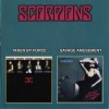 SCORPIONS - TAKEN BY FORCE / SAVAGE AMUSEMENT - 