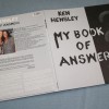 KEN HENSLEY - MY BOOK OF ANSWERS - 