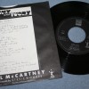 PAUL McCARTNEY & STEVIE WONDER - EBONY AND IVORY (7") - ���������