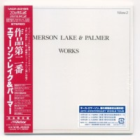 EMERSON, LAKE & PALMER - WORKS VOLUME 2 (cardboard sleeve) - 