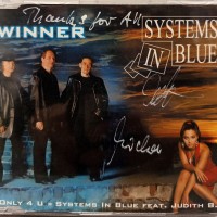 SYSTEMS IN BLUE FEAT. JUDITH B. - WINNER (single) (4 tracks) (with autographs) - 