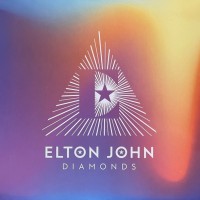 ELTON JOHN - DIAMONDS (limited edition) (purple / cream merge) (pyramid edition) - ���������