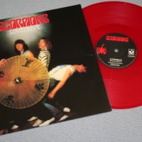 SCORPIONS - LOVEDRIVE (single) (red) - 