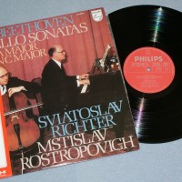 BEETHOVEN - CELLO SONATAS - ROSTROPOVICH/ RICHTER - 