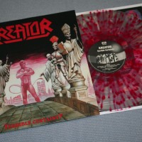 KREATOR - TERRIBLE CERTAINTY (clear red splatter) - 