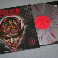 KREATOR - COMA OF SOULS (silver purple splatter) - 