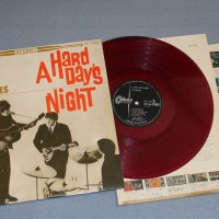 BEATLES - A HARD DAY'S NIGHT (j) (colour red) - 