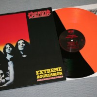 KREATOR - EXTREME AGGRESSION (orange black split) - 