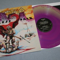 KREATOR - ENDLESS PAIN (purple yellow swirl) - 